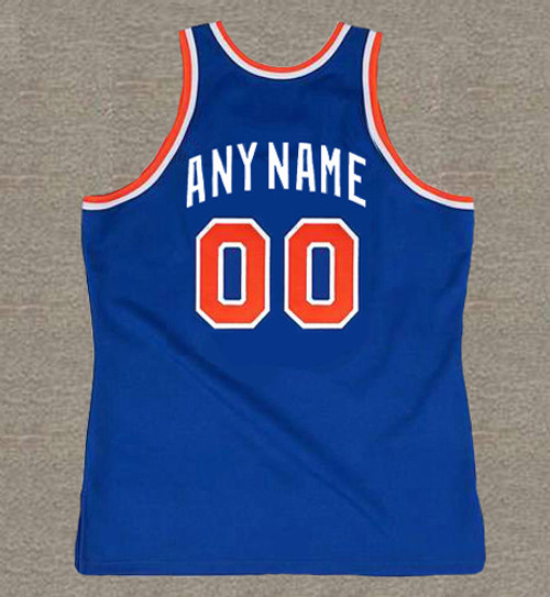 NEW YORK KNICKS 1970's Away Throwback NBA Customized Jersey - BACK