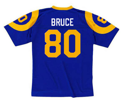ISAAC BRUCE St. Louis Rams 1999 Throwback NFL Football Jersey - BACK