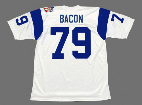 COY BACON  Los Angeles Rams 1969 Throwback NFL Football Jersey - BACK