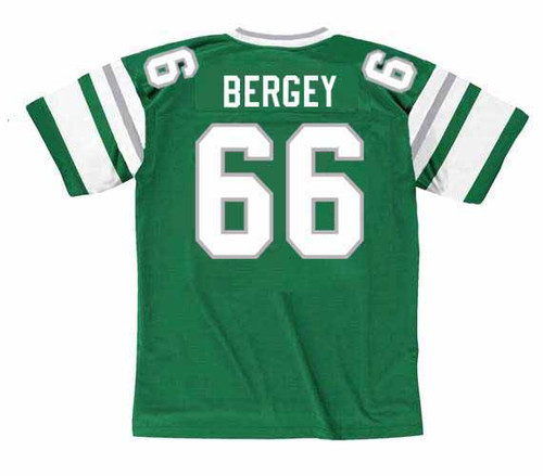 BILL BERGEY Philadelphia Eagles 1978 Home Throwback NFL Football Jersey - BACK