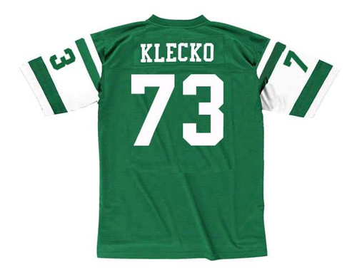 JOE KLECKO New York Jets 1977 Throwback NFL Football Jersey - BACK