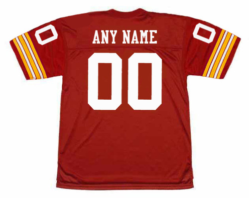 WASHINGTON REDSKINS 1970's Throwback NFL Jersey Customized Jersey - BACK