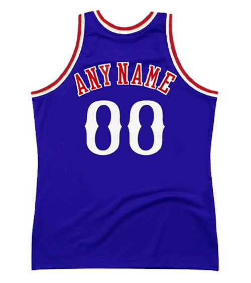 LOS ANGELES CLIPPERS 1980's Throwback NBA Customized Jersey - BACK