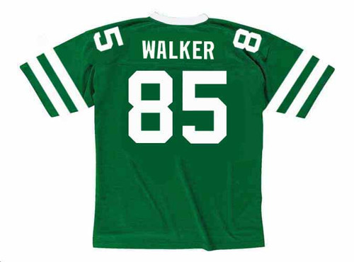 WESLEY WALKER New York Jets 1984 Throwback Home NFL Football Jersey - BACK