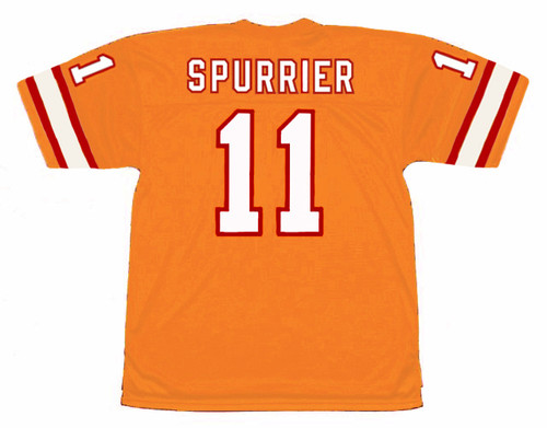 STEVE SPURRIER Tampa Bay Buccaneers 1976 Home Throwback NFL Football Jersey - BACK