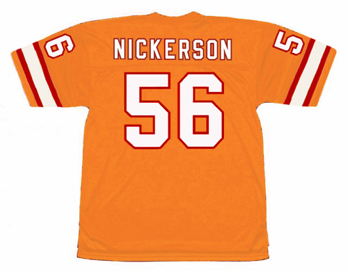 HARDY NICKERSON Tampa Bay Buccaneers 1994 Home Throwback NFL Football Jersey - BACK
