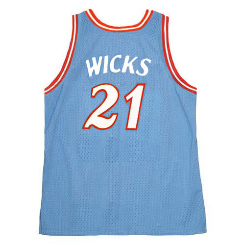 SIDNEY WICKS San Diego Clippers 1978 NBA Throwback Basketball Jersey - BACK