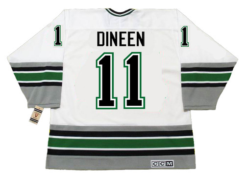 KEVIN DINEEN 1996 Home CCM Hartford Whalers Hockey Jersey - BACK