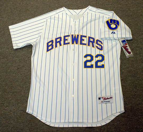 Christian Yelich Milwaukee Brewers Majestic Threads Alternate Name & Number  Tri-Blend T-Shirt - Heathered Gray