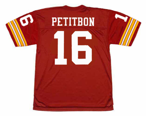 RICHIE PETITBON Washington Redskins 1971 Throwback NFL Football Jersey - back
