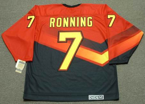 CLIFF RONNING Vancouver Canucks 1995 CCM Throwback NHL Jersey