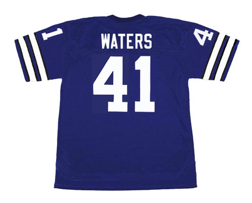 CHARLIE WATERS Dallas Cowboys 1974 Throwback NFL Football Jersey - BACK