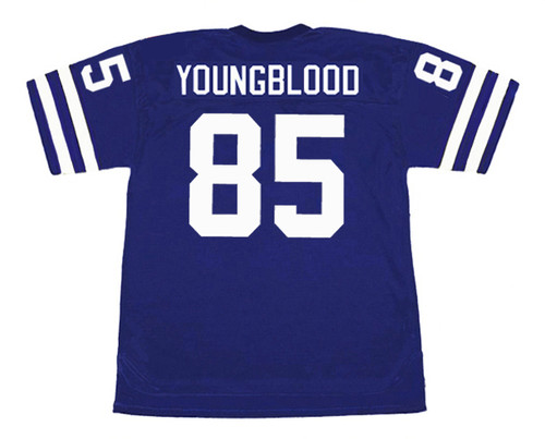 JACK YOUNGBLOOD  Los Angeles Rams 1972 Throwback NFL Football Jersey - BACK