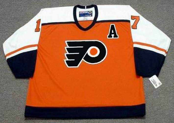 ROD BRIND'AMOUR Philadelphia Flyers 1997 CCM Throwback Away NHL Hockey Jersey - Front