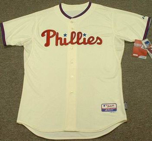 RYAN HOWARD Philadelphia Phillies 2012 Majestic Authentic "Cool Base" Alternate Baseball Jersey