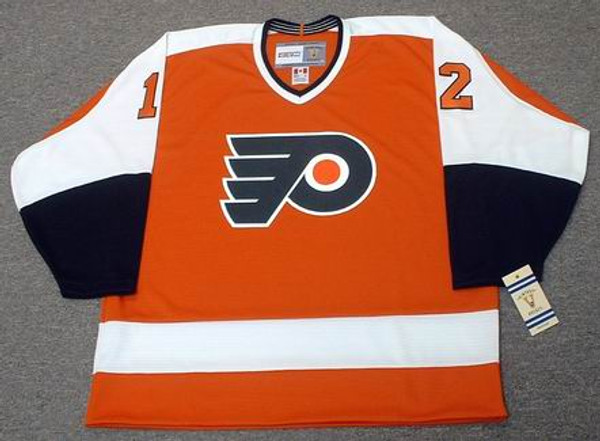 TIM KERR Philadelphia Flyers 1982 CCM Vintage Throwback Away Hockey Jersey