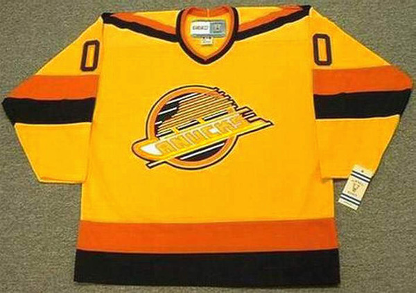 VANCOUVER CANUCKS 1980's CCM Vintage Home Jersey Customized "Any Name & Number(s)"