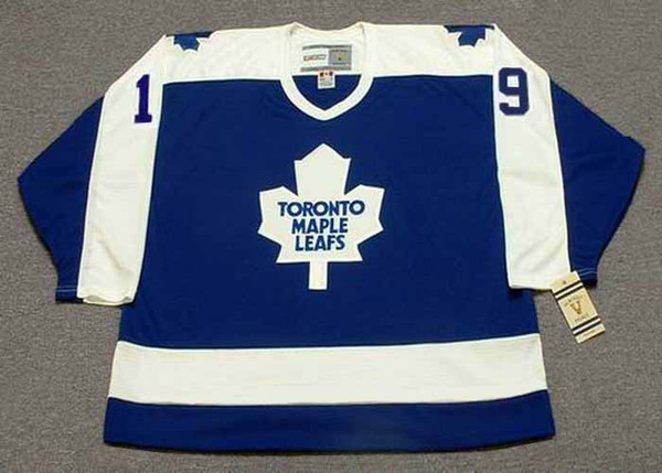 BRUCE BOUDREAU Toronto Maple Leafs 1978 Away CCM Throwback Hockey Jersey - FRONT