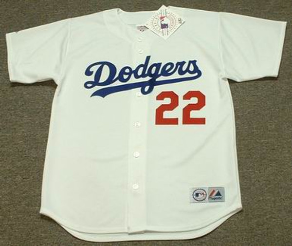 CLAYTON KERSHAW Los Angeles Dodgers 2014 Home Majestic Baseball Throwback Jersey - FRONT
