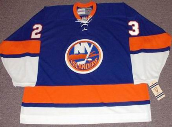 BOB NYSTROM New York Islanders "Rookie" 1973 CCM Vintage Throwback Hockey Jersey