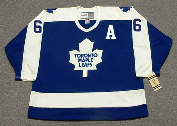 RON ELLIS Toronto Maple Leafs 1978 Away CCM Vintage Throwback Jersey - FRONT