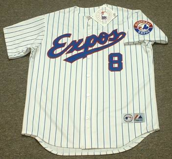 GARY CARTER Montreal Expos 1992 Majestic Throwback Home Baseball Jersey