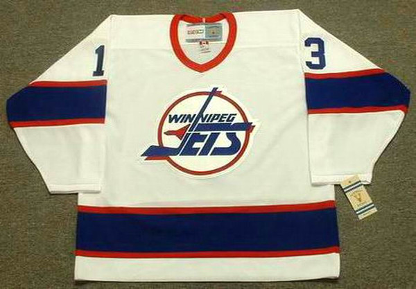 TEEMU SELANNE Winnipeg Jets 1992 Home CCM NHL Vintage Throwback Jersey - FRONT