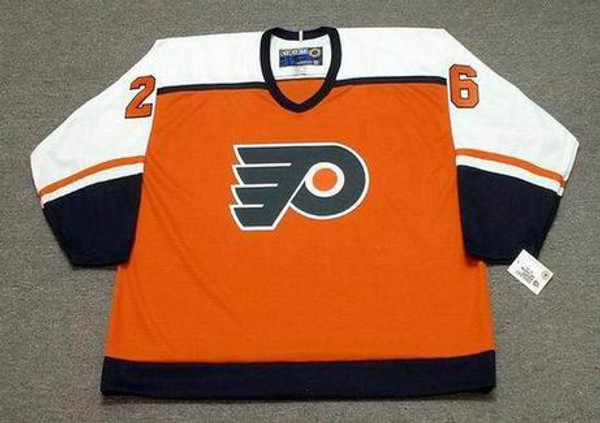 BRIAN PROPP Philadelphia Flyers 1985 Away CCM Throwback NHL Hockey Jersey - FRONT