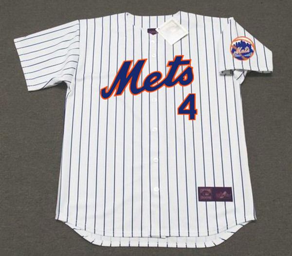 RUSTY STAUB  New York Mets 1973 Home Majestic MLB Throwback Jersey