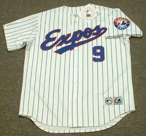 MARQUIS GRISSOM Montreal Expos 1994 Majestic Throwback Home Baseball Jersey