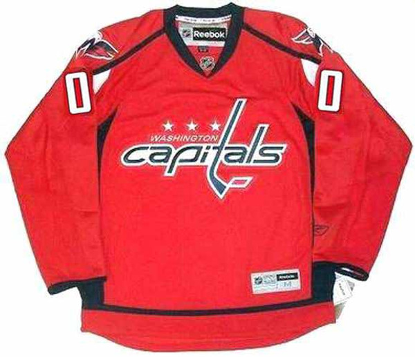 WASHINGTON CAPITALS 2012 Reebok Throwback Jersey Customized "Any Name & Number(s)"