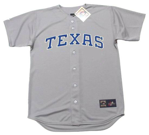 TEXAS RANGERS 1990's Majestic Cooperstown Throwback Away Jersey