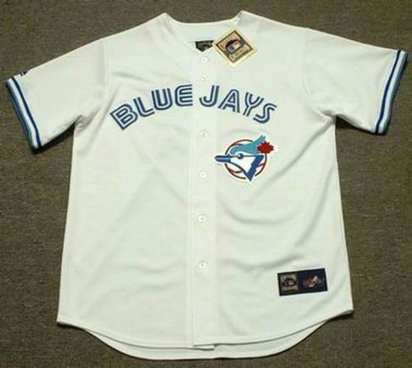 1988 TORONTO BLUE JAYS MAJESTIC THROWBACK JERSEY (ALTERNATE) M