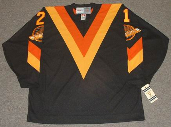 CAM NEELY Vancouver Canucks 1983 CCM Throwback NHL Hockey Jersey