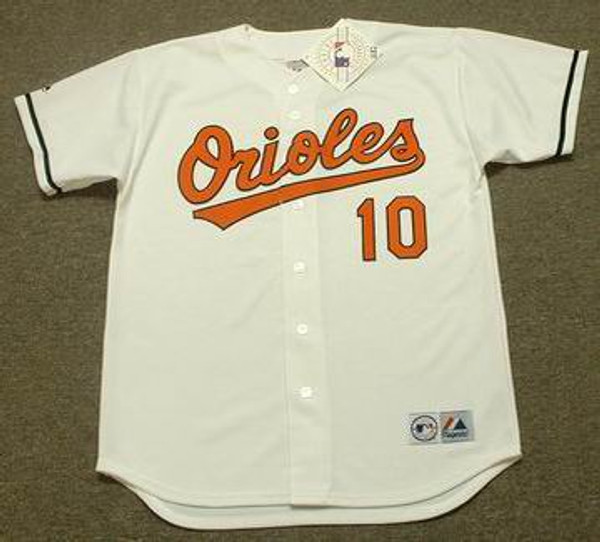 MIGUEL TEJADA Baltimore Orioles 2004 Majestic Throwback Home Baseball Jersey