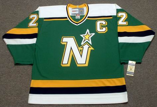 CURT GILES Mn North Stars Jersey 1990 CCM Vintage Throwback NHL - FRONT