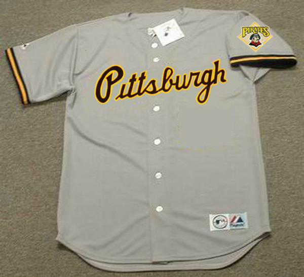PITTSBURGH PIRATES 1990's Away Majestic Throwback Baseball Jersey - FRONT
