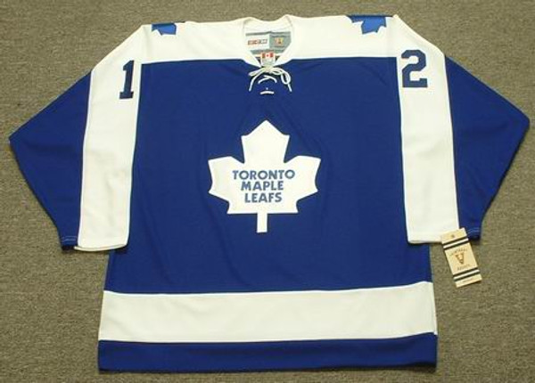 ERROL THOMPSON Toronto Maple Leafs 1974 CCM Vintage Throwback NHL Hockey Jersey