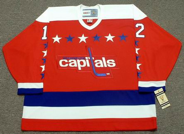 PETER BONDRA Washington Capitals 1990 CCM Vintage Throwback NHL Hockey Jersey