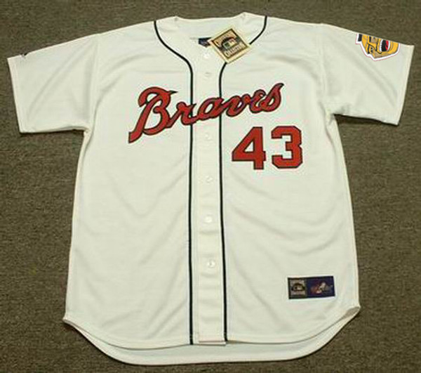 RICO CARTY Atlanta Braves 1967 Majestic Cooperstown Throwback Baseball Jersey