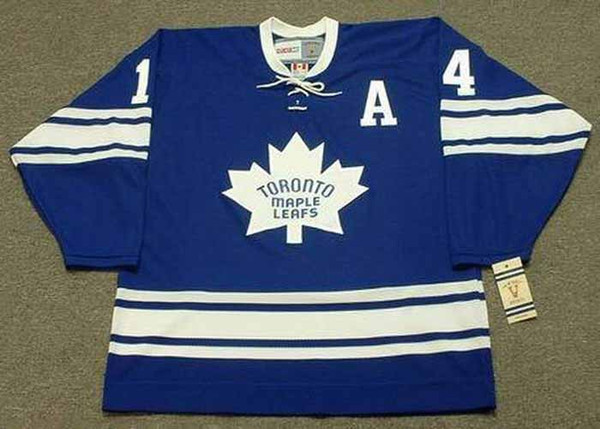 DAVE KEON Toronto Maple Leafs 1967 Home CCM Throwback NHL Hockey Jersey - FRONT