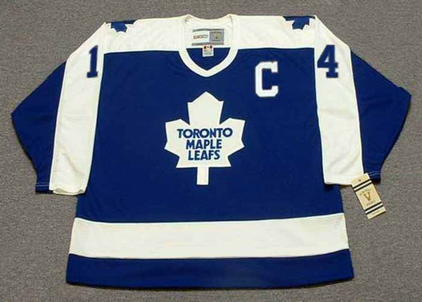 DAVE KEON Toronto Maple Leafs 1972 Away CCM Vintage Throwback NHL Hockey Jersey - FRONT