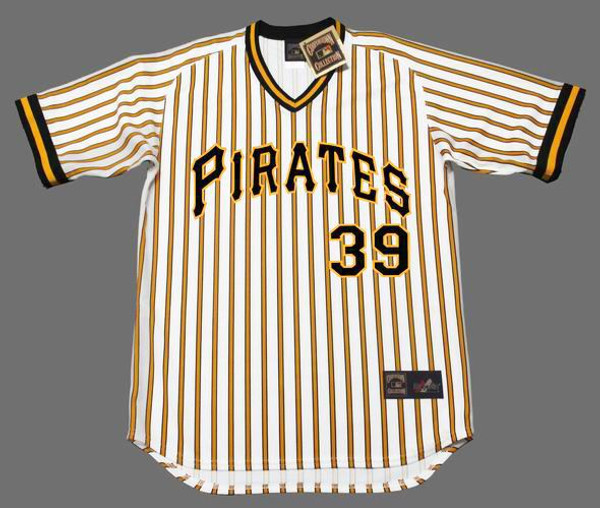 Dave Parker Signed Pittsburgh Pirates Grey Throwback Cooperstown Collection  Majestic Replica Baseball Jersey