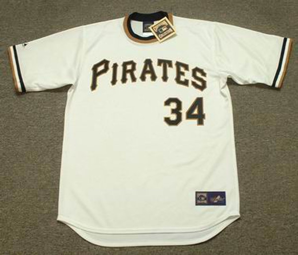 NELSON BRILES Pittsburgh Pirates 1971 Majestic Cooperstown Throwback Baseball Jersey