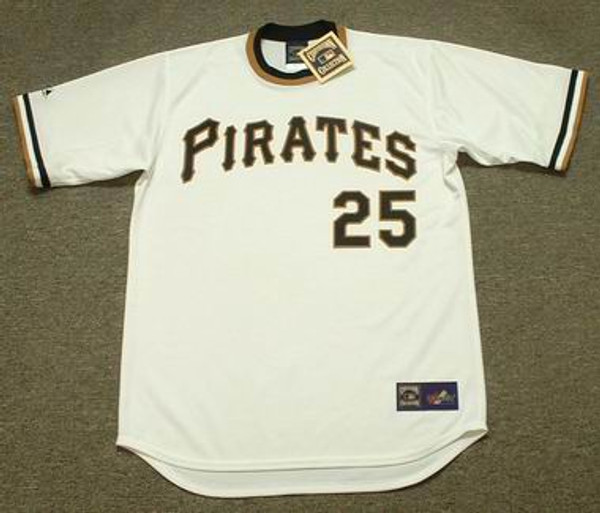 BRUCE KISON Pittsburgh Pirates 1971 Majestic Cooperstown Throwback Baseball Jersey