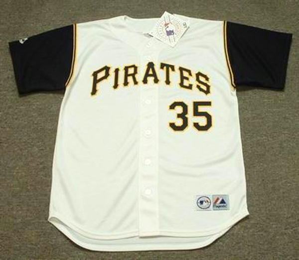 MANNY SANGUILLEN Pittsburgh Pirates 1969 Majestic Throwback Home Baseball Jersey