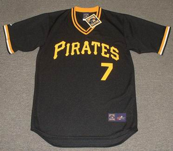 CHUCK TANNER Pittsburgh Pirates 1979 Majestic Cooperstown Throwback Baseball Jersey