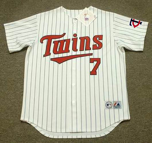 GREG GAGNE Minnesota Twins 1991 Majestic Throwback Home Baseball