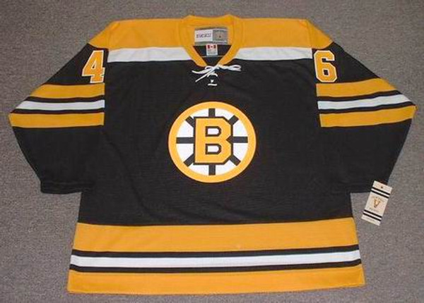 DAVID KREJCI Boston Bruins 2007 CCM Vintage Throwback NHL Hockey Jersey