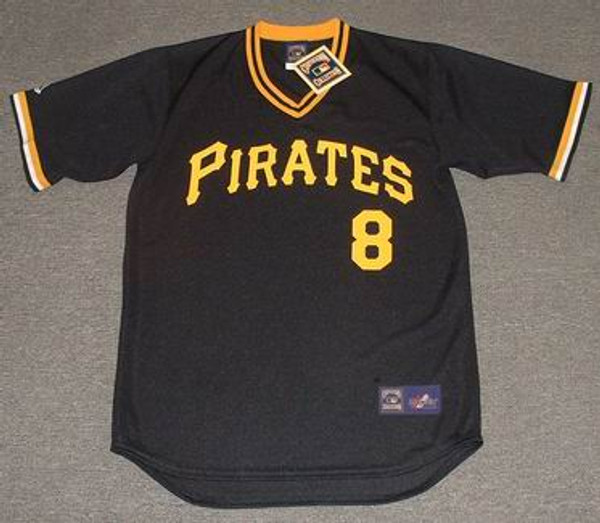 Mitchell & Ness Willie Stargell Pittsburgh Pirates Cooperstown Collection Jersey-Gold - S - Gold